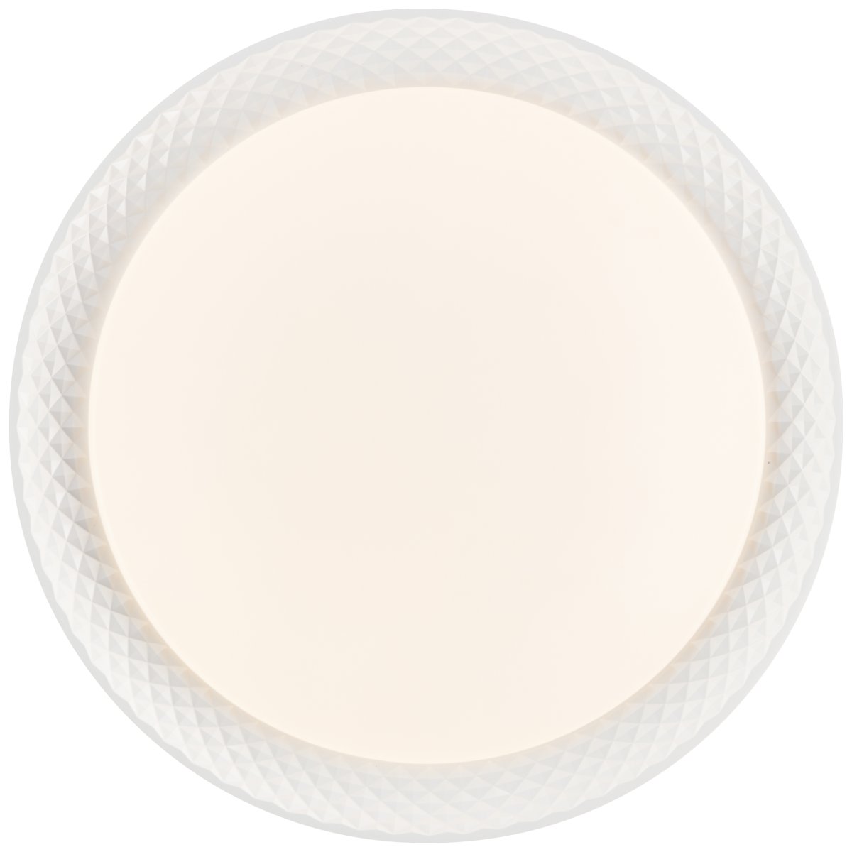 Burlie Ø40 Hvid plafond Fra Brilliant - Derudover er fjernbetjeningen udstyret med en natlysfunktion, perfekt til placering i sovev&aelig;relset.