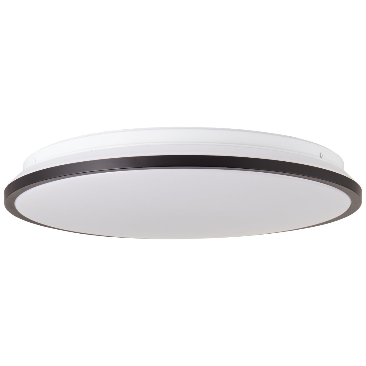 Heida Ø40 Sort plafond Fra Brilliant - Heida kan lyse i mange forskellige farver med sin RGB-funktion, og du kan ogs&aring; v&aelig;lge at f&aring; flere farver til at lyse i kombination med hinanden eller skifte automatisk med fjernbetjeningen.