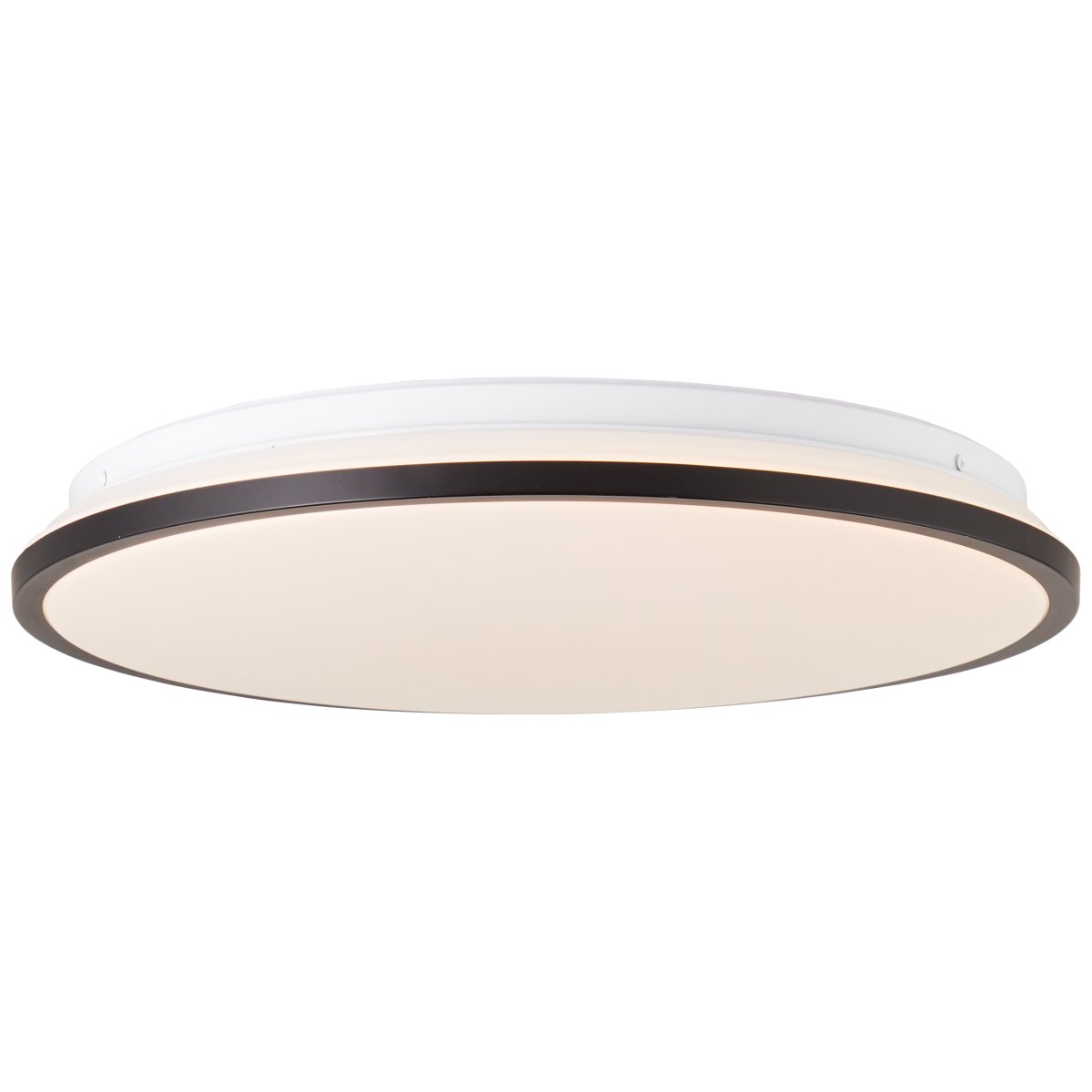 Heida Ø40 Sort plafond Fra Brilliant - Heida kan lyse i mange forskellige farver med sin RGB-funktion, og du kan ogs&aring; v&aelig;lge at f&aring; flere farver til at lyse i kombination med hinanden eller skifte automatisk med fjernbetjeningen.