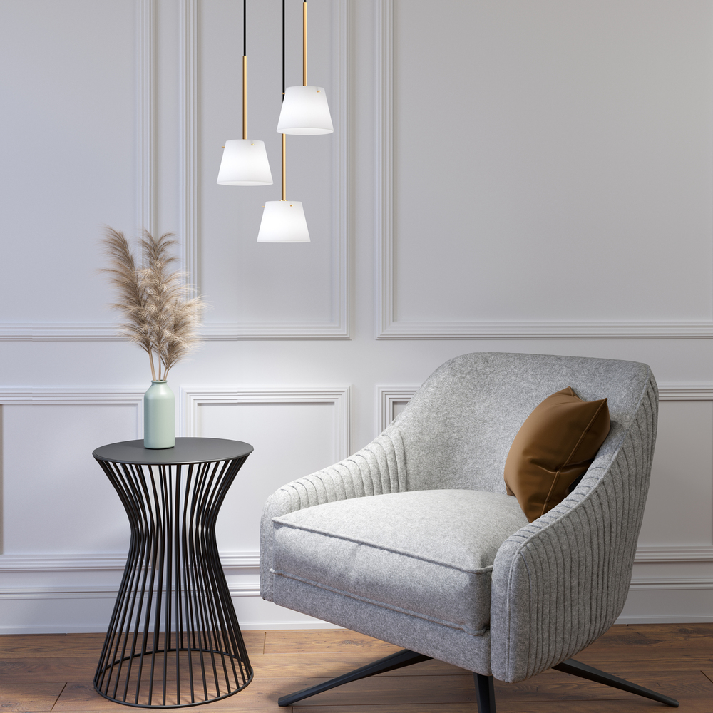 Gil il Grande Ø13 Satin messing vindueslampe Fra Herstal - 