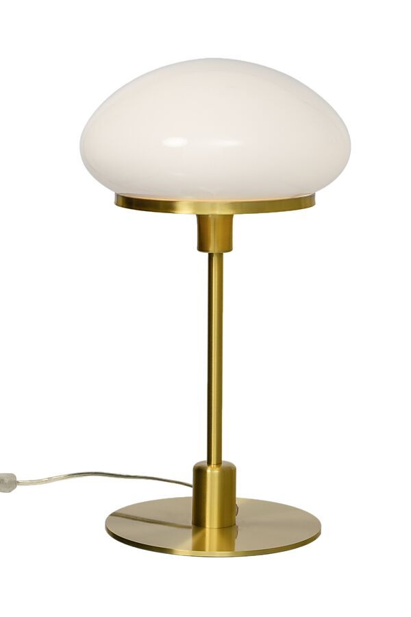 New August 48cm Mat messing bordlampe Fra Aneta Lighting - Ny august stilfuld bordlampe i klassisk model i mere moderne design.