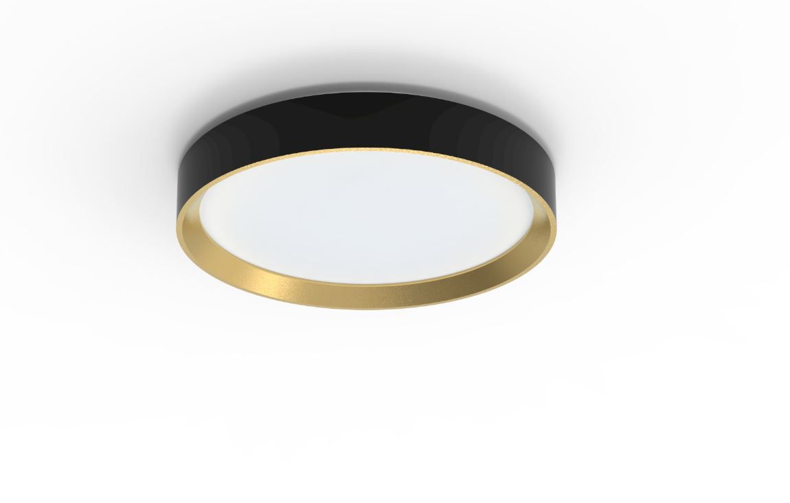 Hanno Ø38 Sort plafond Fra Philips - Philips Hanno SceneSwitch LED-loftslampen giver dig tre lysstyrkeniveauer, der er perfekte til enhver lejlighed.