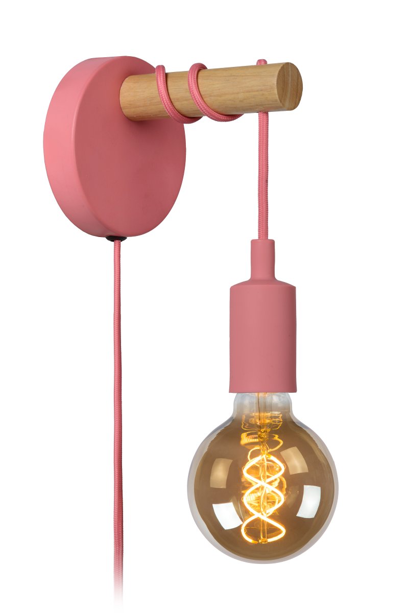 Pola Lyserød børnelampe Fra Lucide - Den fungerer lige s&aring; godt som natlampe til de yngste, l&aelig;selampe eller en legende indretningsdetalje til &aelig;ldre b&oslash;rn.