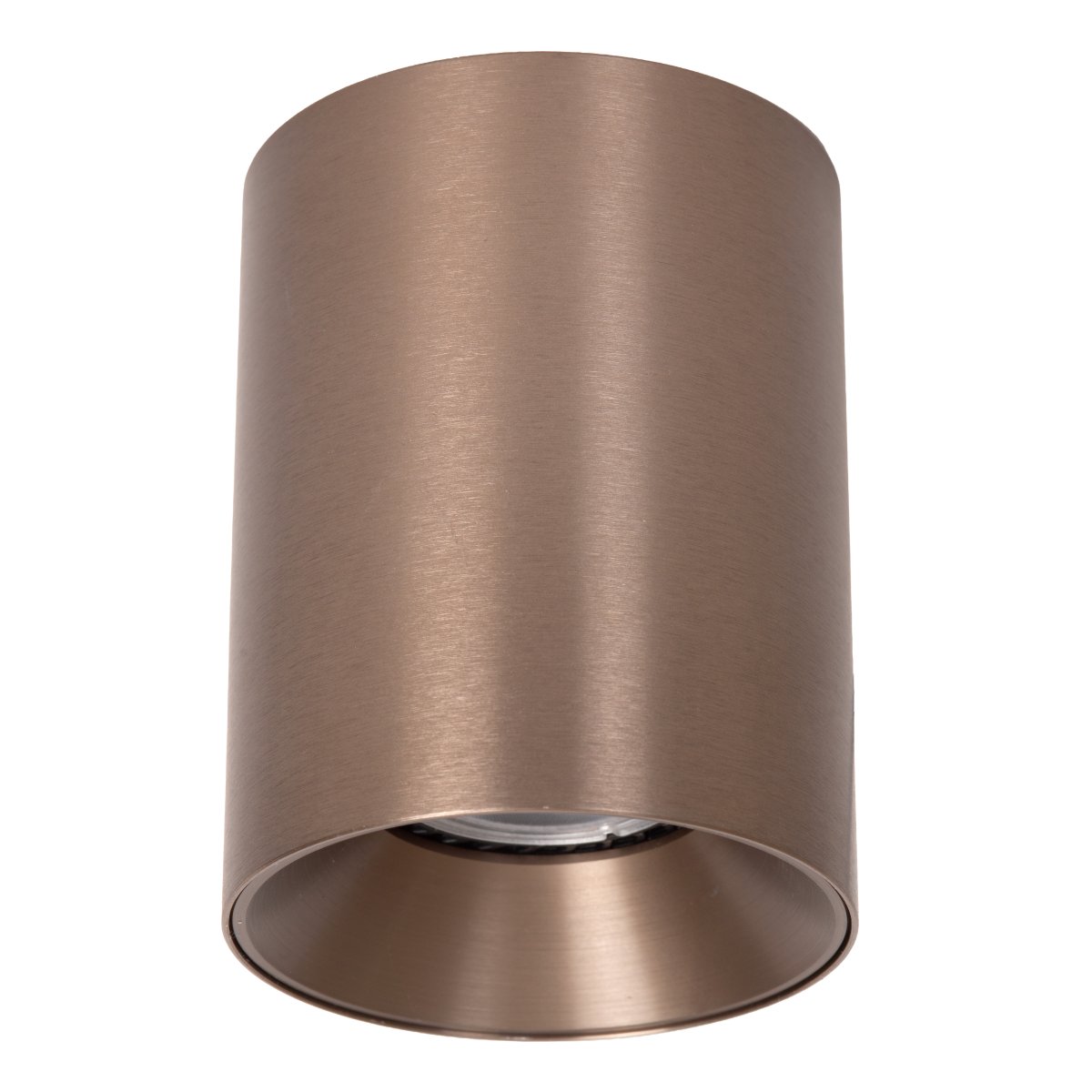Gerti Brun spotlight Fra Lucide - Gerti er en stilfuld metalspotlight med en elegant brun, metallisk finish, der giver et moderne og sofistikeret udtryk.