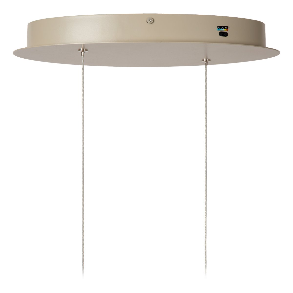 Menuet 140cm Beige loftslampe Fra Lucide - Den integrerede LED-belysning udsender et kraftfuldt og godt lys, der passer perfekt over spisebordet eller k&oslash;kkenet.