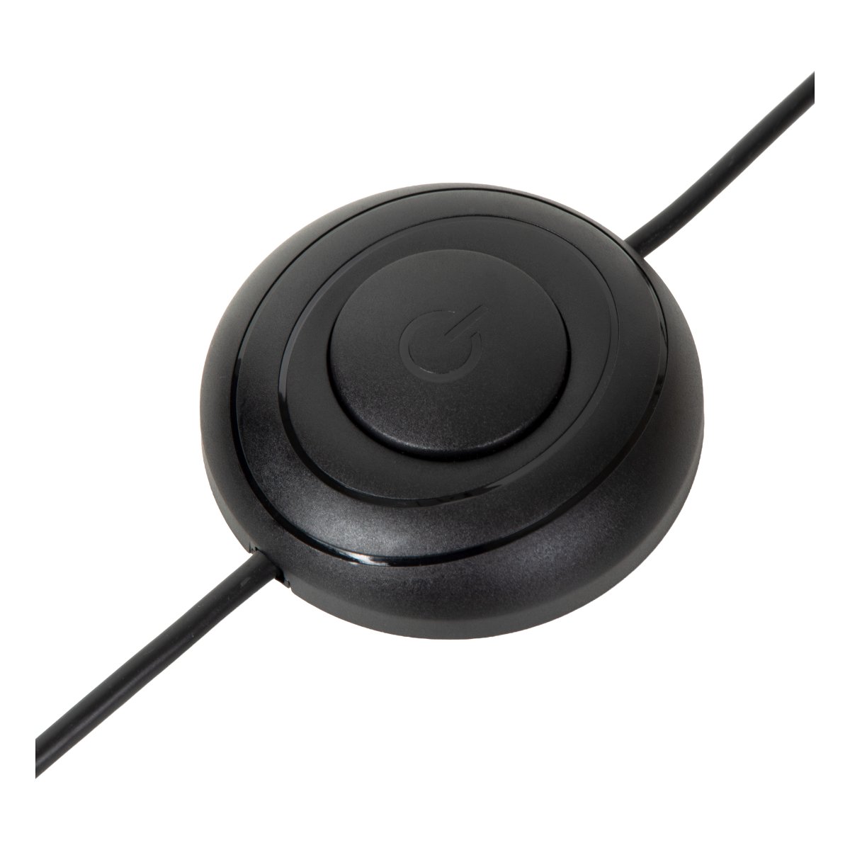 Leonard Brun gulvlampe Fra Lucide - Den cirkul&aelig;re sk&aelig;rm har en elegant metallisk brun finish og en integreret LED-strip p&aring; indersiden, der spreder et kraftfuldt og behageligt lys nedad.
