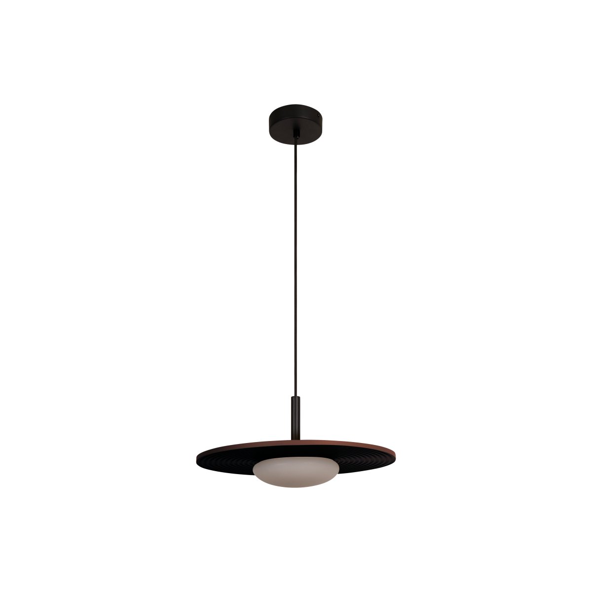 Carmino Ø38 Terrakotta loftslampe Fra Lucide - Carmino passer perfekt over for eksempel spisebordet, hvor den bliver både en dekorativ detalje og et funktionelt lyspunkt.