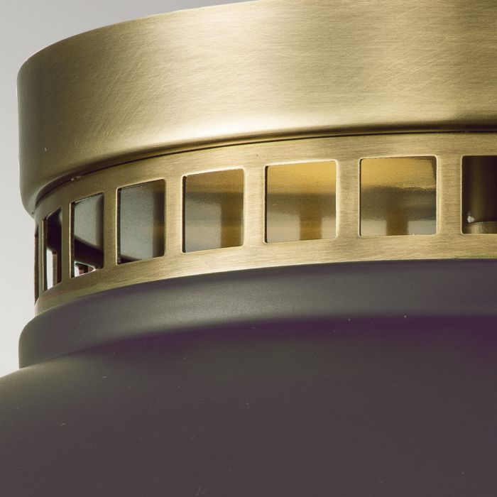 Amelia Ø32 Bronze/messing plafond Fra Elstead Lighting - 