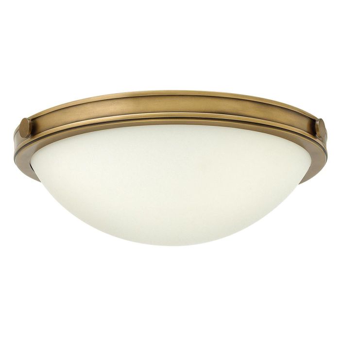 Collier Ø35 Antik messing plafond Fra Elstead Lighting - Gjutna knappar, g&aring;ngj&auml;rn och st&auml;nger i en finish av klassisk m&auml;ssing ger en sofistikerad elegans som &auml;r b&aring;de modern och tidl&ouml;s.