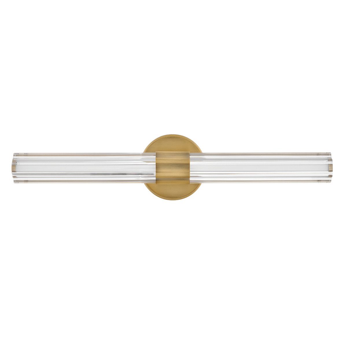 Georgette 60cm Messing badeværelseslampe Fra Elstead Lighting - Georgette er en elegant væglampe til badeværelset med et dekorativt og symmetrisk design.