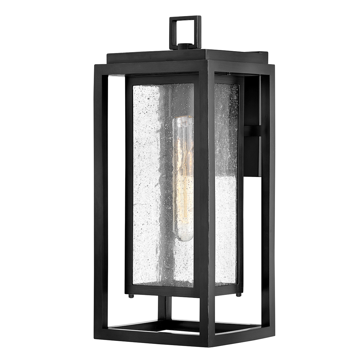 Republic 40cm Sort udendørslampe Fra Elstead Lighting - Republic er IP44-klassificeret til udend&oslash;rs brug og er velegnet til f.