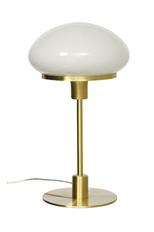 New August 48cm Mat messing bordlampe Fra Aneta Lighting - Ny august stilfuld bordlampe i klassisk model i mere moderne design.