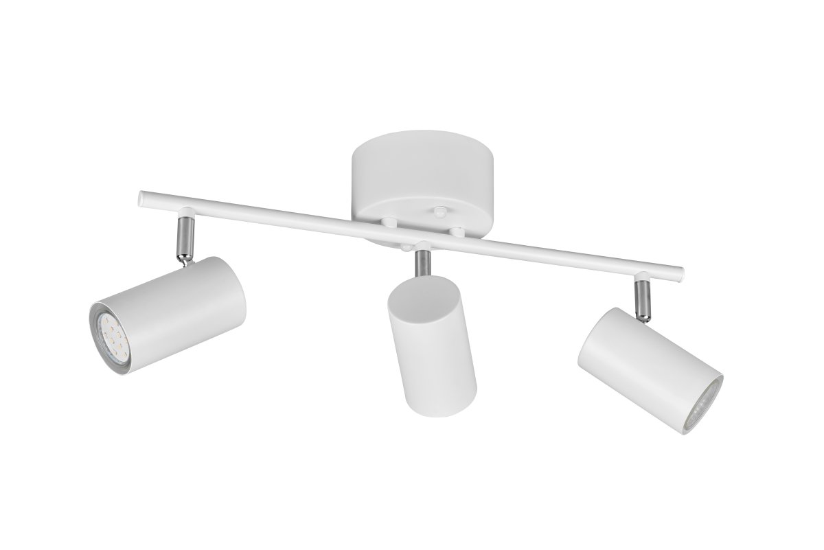 Marlina 3 Hvid spotlight Fra Trio Lighting - Den moderne loftslampe MARLEY med 3 lys tilbyder tilpasset belysning i stuen eller hallen.