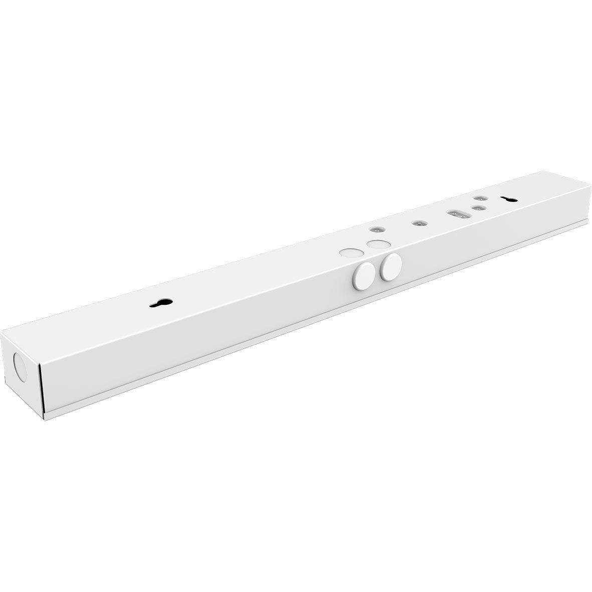 Bänky m. eludtag 58cm Hvid Fra Designlight - Denne model er 580 mm lang og giver et kraftigt, j&aelig;vnt lys med en effekt p&aring; 10W og en lysstr&oslash;m p&aring; 1000 lumen, ideel til at oplyse hele bordpladen.