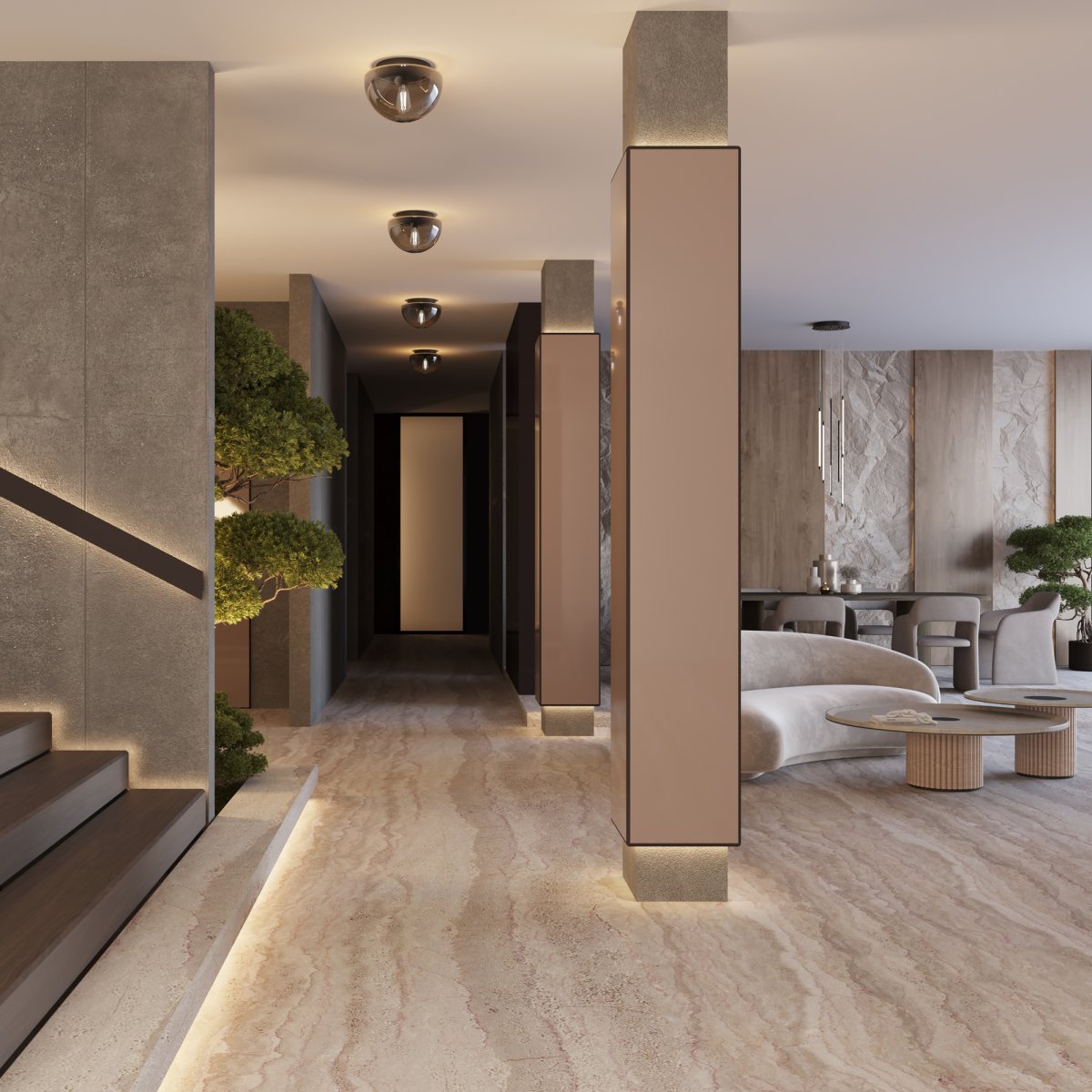 Glassy Ø32 Sort plafond Fra Maytoni - Den sorte metalfod giver en stilfuld kontrast til det r&oslash;gede glas, hvilket g&oslash;r lampen til et sofistikeret element i b&aring;de moderne og klassiske interi&oslash;rer.