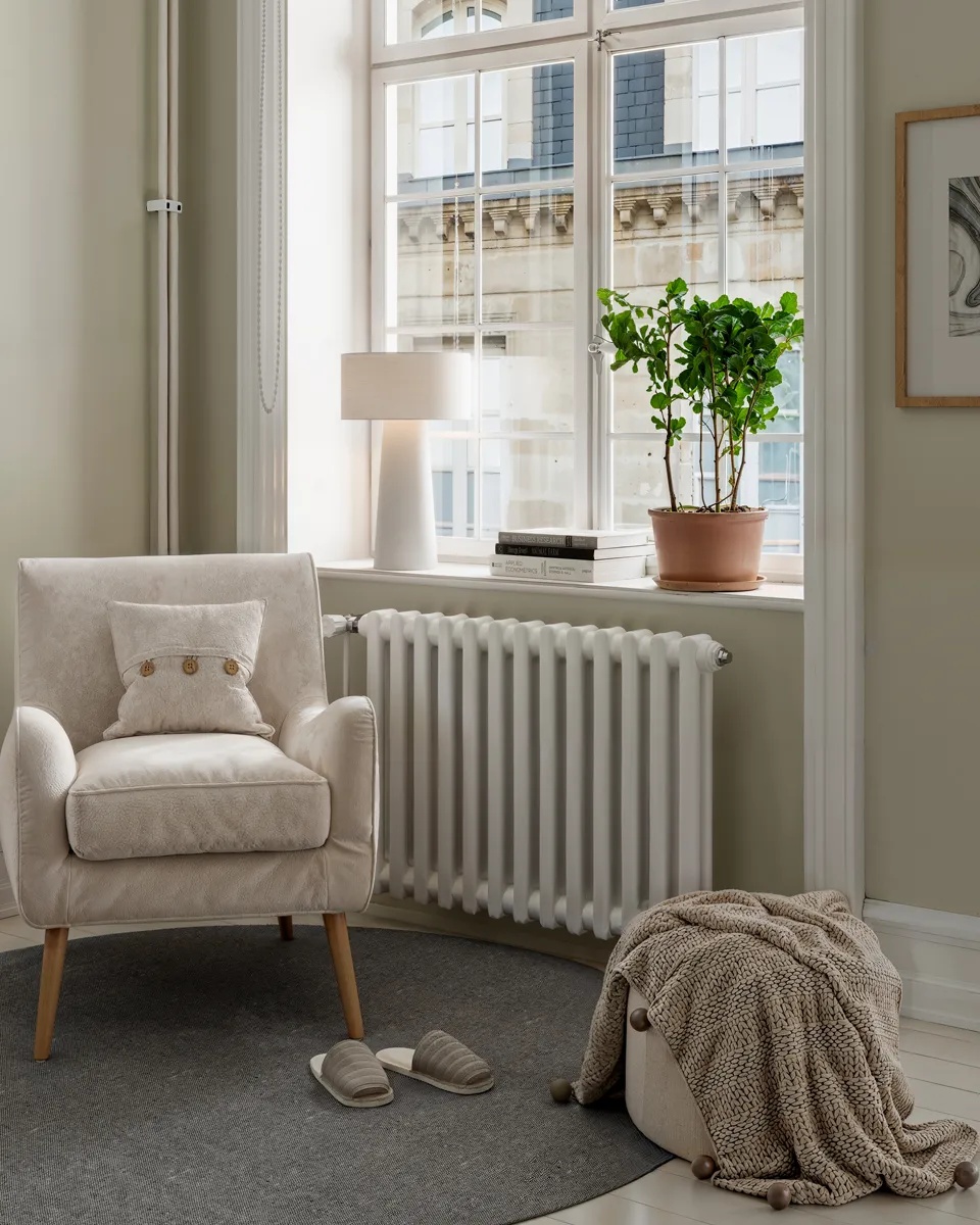 Linum 50cm Hvid bordlampe Fra By Rydéns - Linum er en stilfuld og dekorativ bordlampe i hvidt h&oslash;rstof, der skaber et bl&oslash;dt og harmonisk udtryk i hjemmet.
