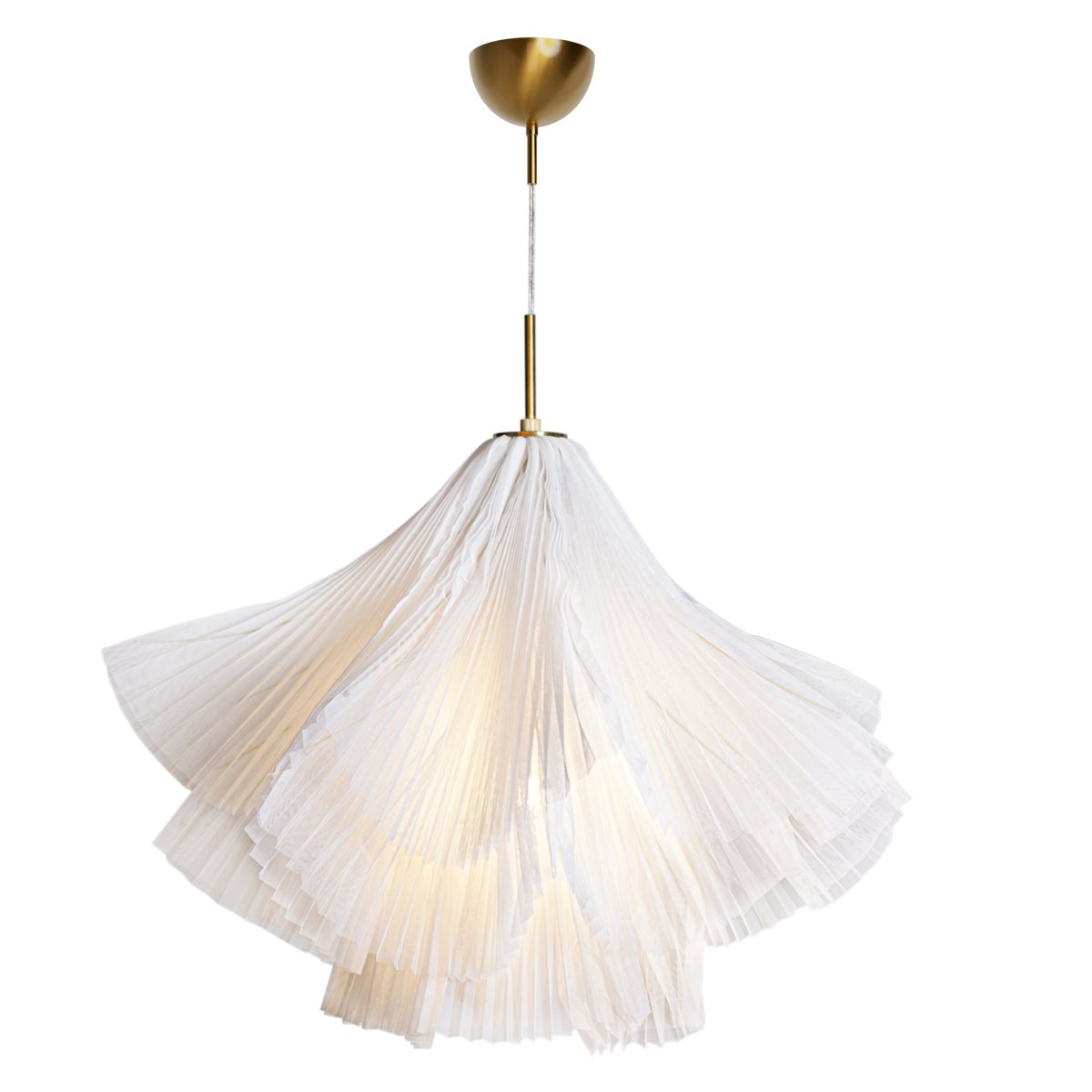 Juliette Ø75 Hvid loftslampe Fra By Rydéns - Takket v&aelig;re sin unikke form og elegante detaljer er Juliette et fremragende valg for dem, der &oslash;nsker en loftlampe, der b&aring;de er smuk og giver den rette f&oslash;lelse i rummet.