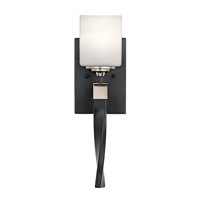 Marette 40cm Sort badeværelseslampe Fra Elstead Lighting - Det er en perfekt tilføjelse til mange interiørstilarter, fra traditionel til moderne og overgangsstil.
