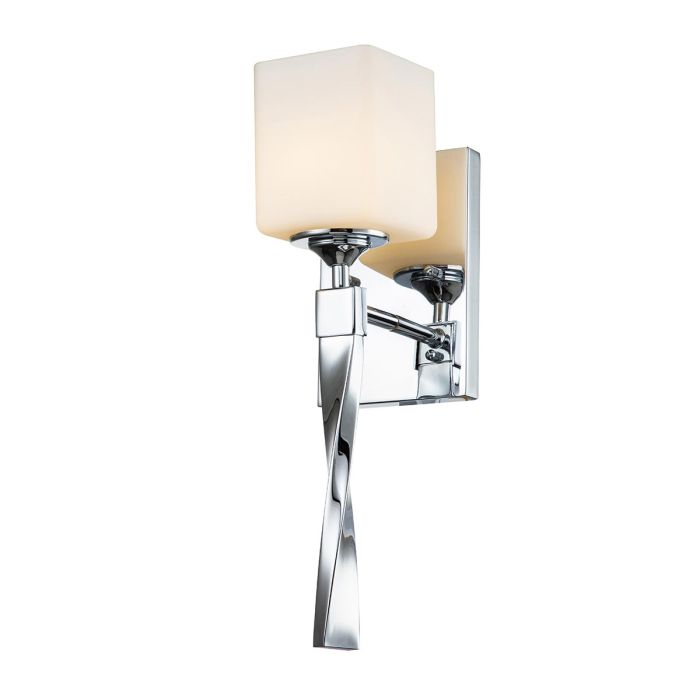 Marette 40cm Chrom badeværelseslampe Fra Elstead Lighting - Det er en perfekt tilføjelse til mange interiørstilarter, fra traditionel til moderne og overgangsstil.