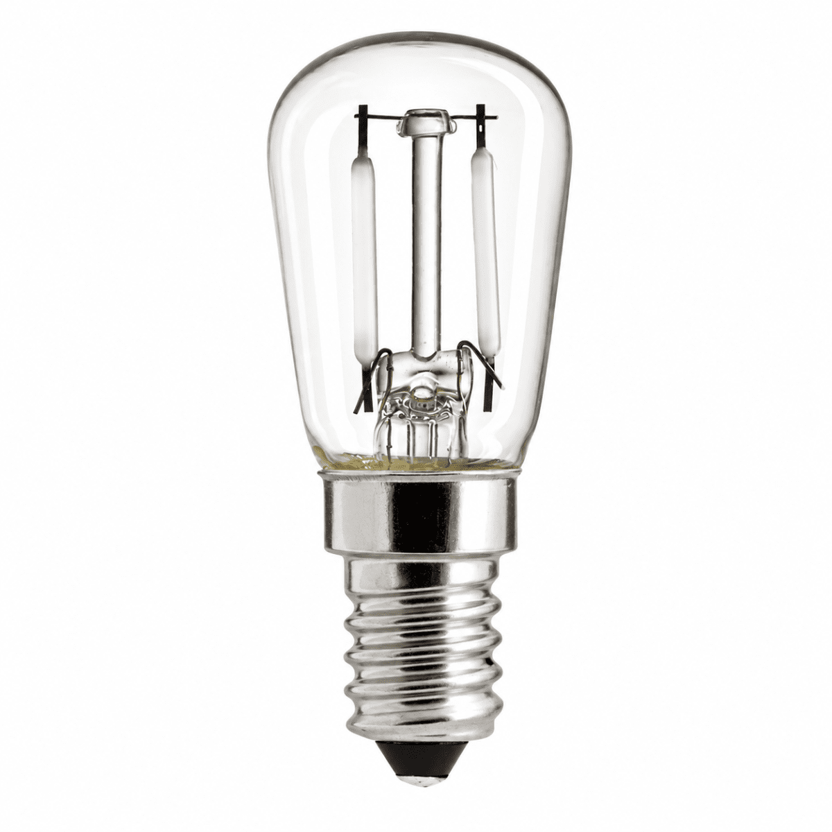 LED E14 dråbepære 1,5W 2700K dæmpbar Gennemsigtig Fra Unison - 