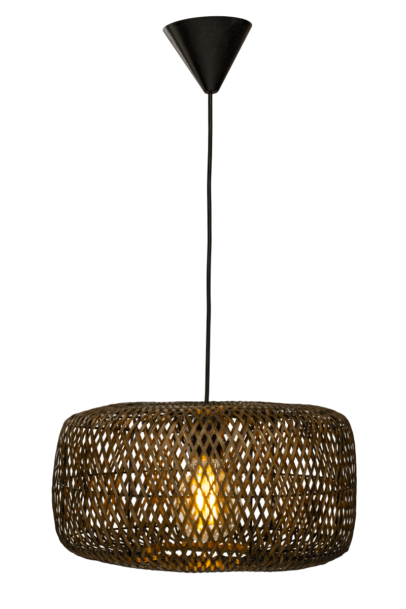 Savanna Ø40 Brun loftslampe Fra Aneta Lighting - Savanna loftslampe er en naturlig og jordnær lampe, der er perfekt til det moderne, skandinaviske hjem.