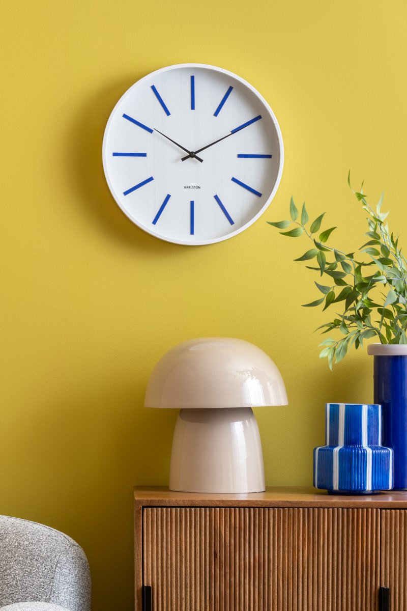 Masivo Seta 34cm Beige bordlampe Fra Leitmotiv - Lampens afrundede former skaber en harmonisk følelse og gør den til en tydelig detalje i indretningen.
