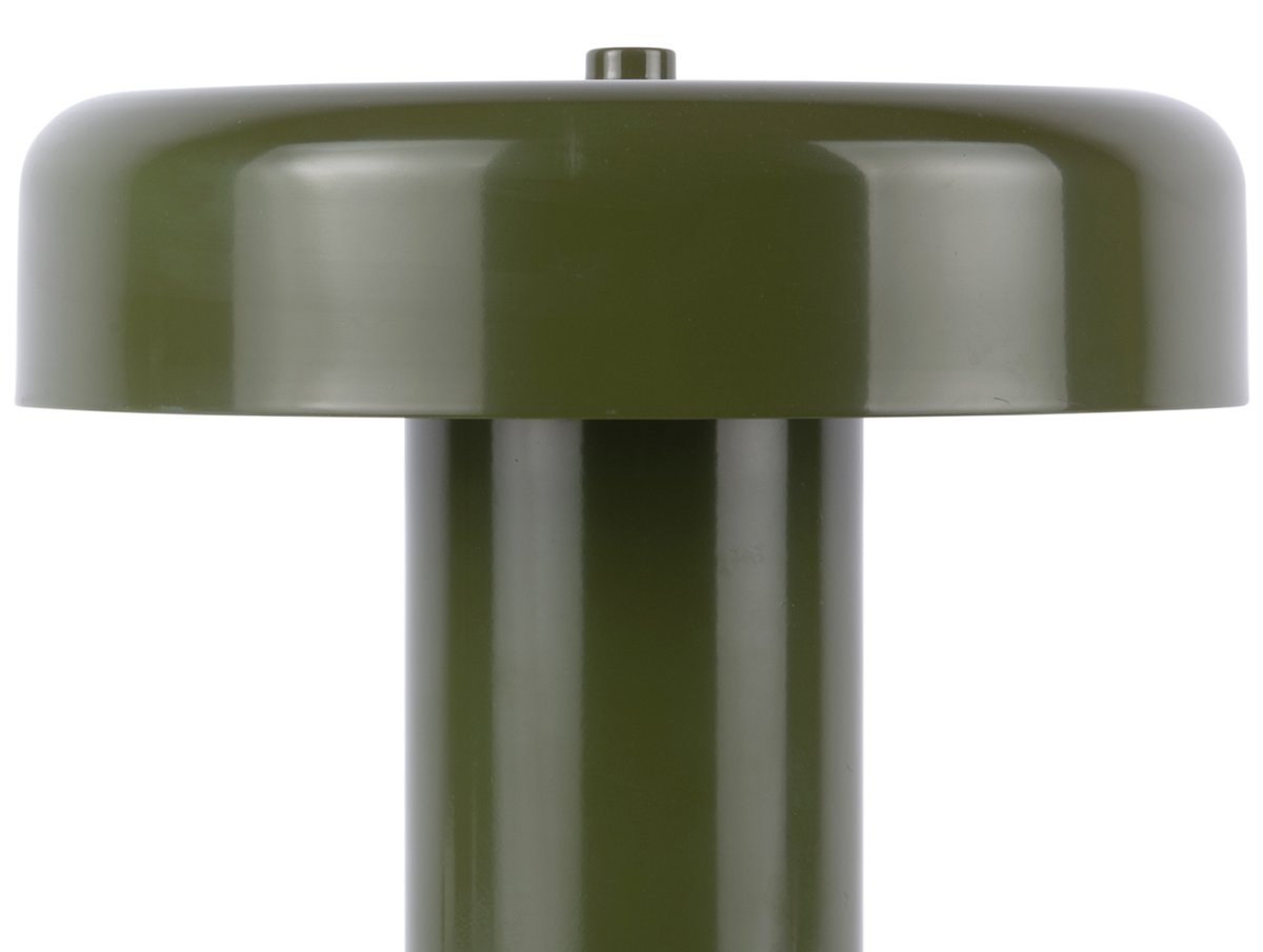 Riqueza Palo 26cm Grøn bordlampe Fra Leitmotiv - Riqueza Palo er en stilfuld bordlampe lavet af metal med en blank finish i en dybgrøn skærm.