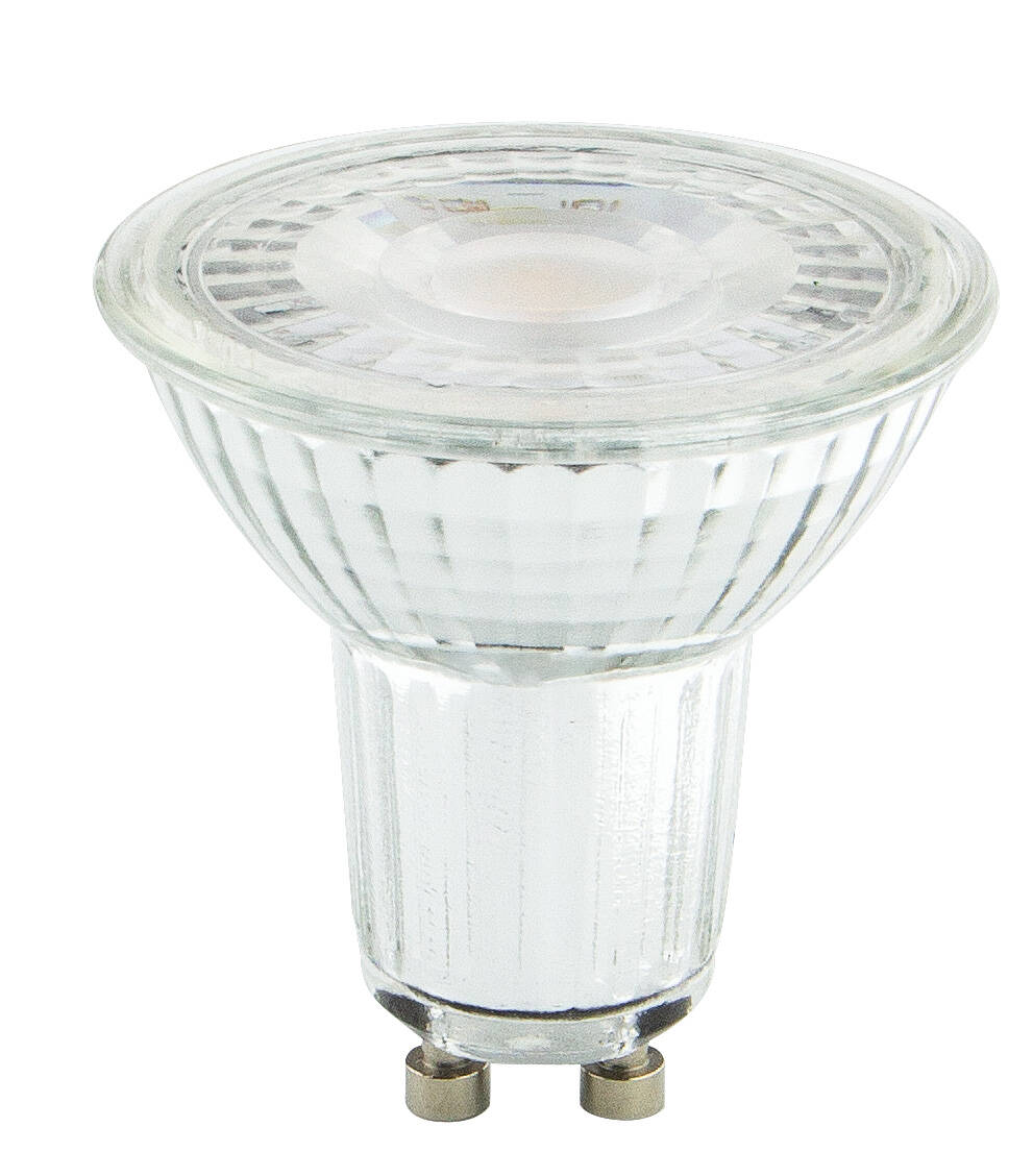 GU10 5W 3-trins 2850K RA90 Fra Nordic Lighting - Med en varm hvid farvetemperatur p&aring; 2850K og et h&oslash;jt farvegengivelsesindeks p&aring; RA90 f&aring;r du naturlige farver og et behageligt lys.
