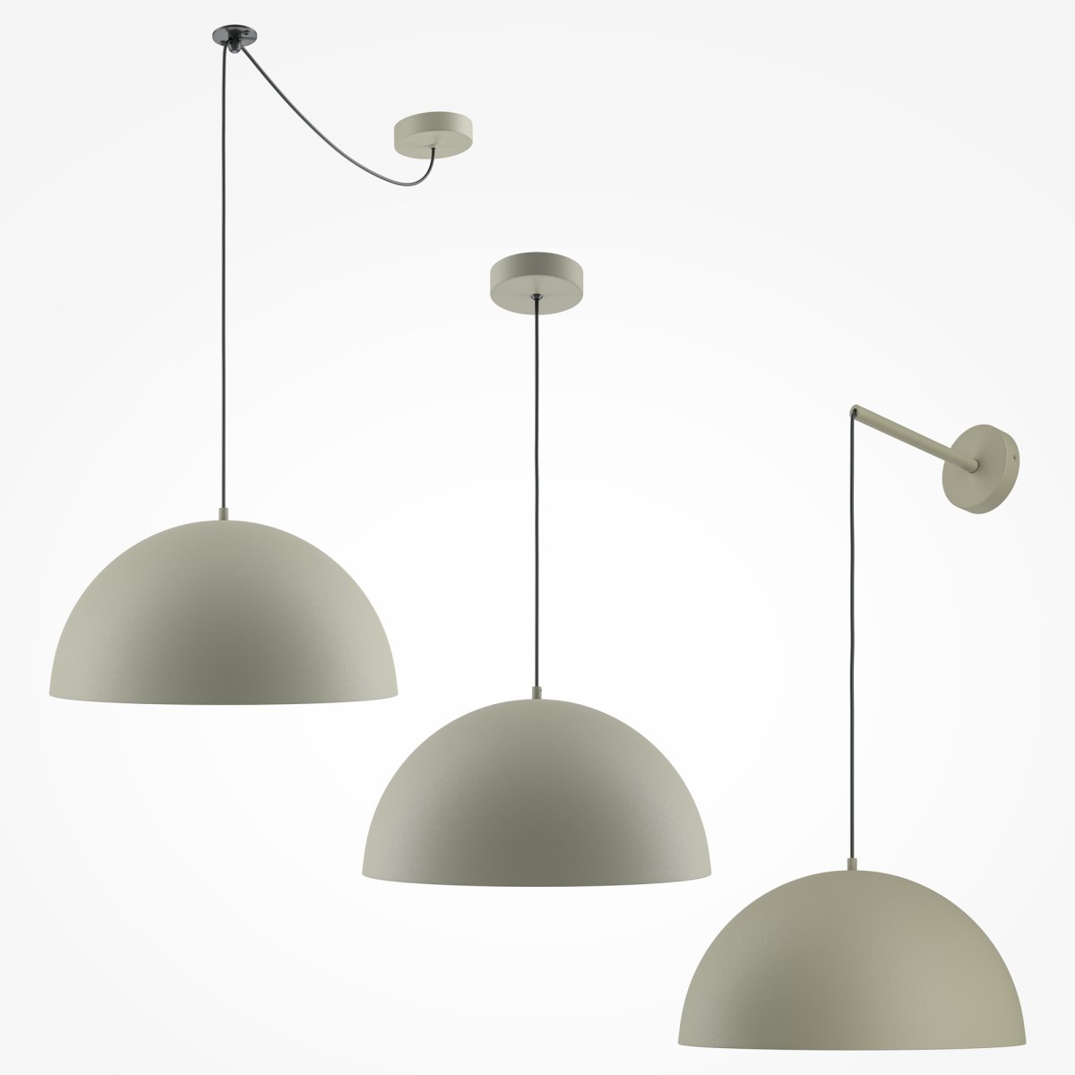 Basic colors Ø35 Grå loftslampe Fra Maytoni - Den enkle, men sofistikerede form gør den til et fremragende valg til ethvert rum, hvor du ønsker at skabe et stilfuldt og tidløst udtryk.