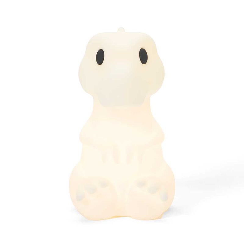 Rena First Light Hvid børnelampe Fra Mr Maria - Med en batterilevetid p&aring; op til 120 timer afh&aelig;ngig af lysstyrken og nem USB-C-opladning er hun klar til at lyse natten op igen og igen.