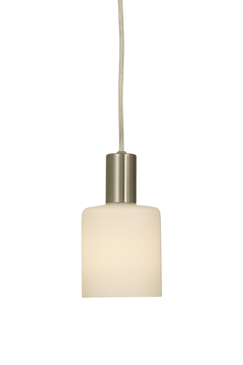 Cylinder Ø9 Hvid vindueslampe Fra Aneta Lighting - Cylinder vindueslampe i stål med opal hvid glaskuppel, som giver fint og blændfrit lys.