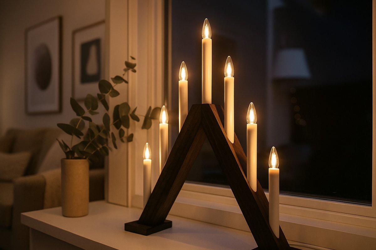 Nova 7 Træ Fra Pixie Design - Det anbefales at placere den i vinduet eller p&aring; chatollen i stuen.