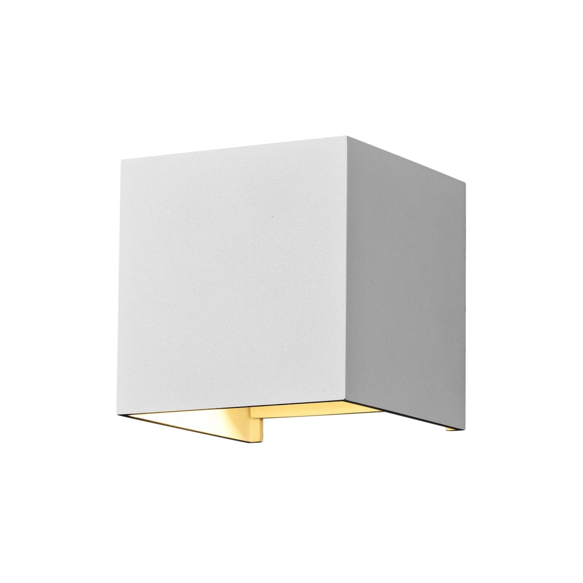 Fulton Hvid udendørslampe Fra Maytoni - Den enkle og stilrene overflade er kombineret med et dobbeltsidet lysflow, der giver et blødt og behageligt lys både op og ned.
