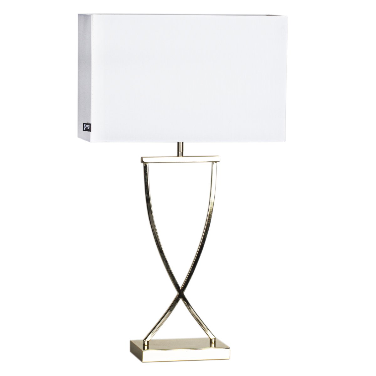 Omega 70cm Hvid bordlampe Fra By Rydéns - Omega er tidl&oslash;s og letplaceret; den er smuk b&aring;de i et vindue, p&aring; en sk&aelig;nk eller p&aring; et natbord.