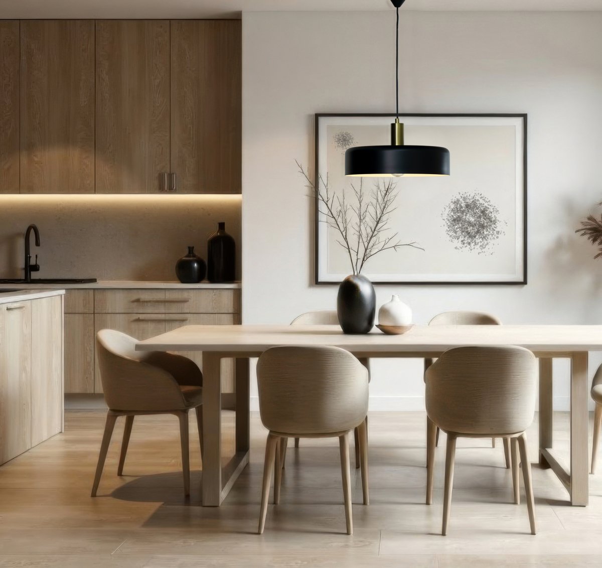 Suvi Ø35 Sort loftslampe Fra Aneta Lighting - Suvi er en moderne og stilfuld loftslampe, der passer ind i de fleste hjem.