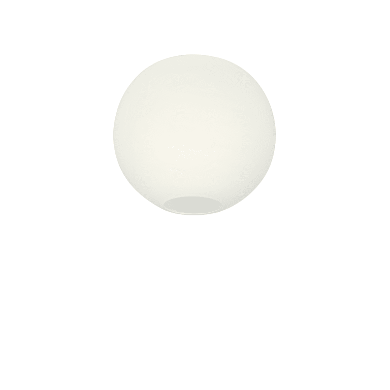 Glob Ø26 Opal plafond Fra Belid - Den elegante plafond er yndefuld og giver et harmonisk lys i rummet.