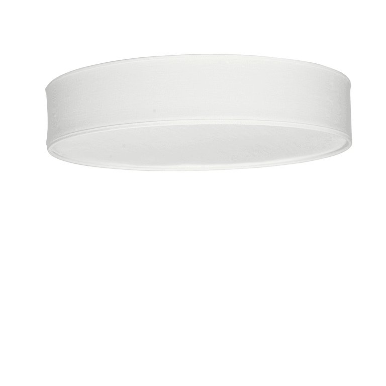 Soft Ø44 Hvidt linned plafond Fra Belid - Soft er en stilfuld loftslampe, der spreder et blødt og behageligt lys i rummet.