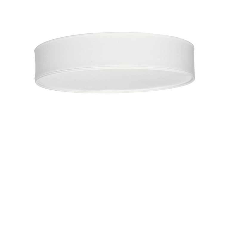 Soft Ø50 Hvidt linned plafond Fra Belid - Soft er en stilfuld loftslampe, der spreder et blødt og behageligt lys i rummet.