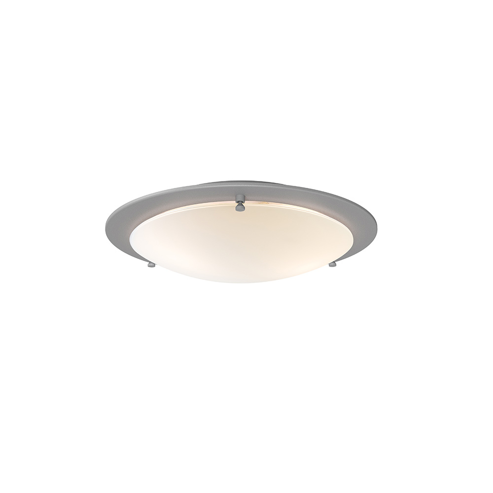 Cirklo Ø40 Beton struktur plafond Fra Belid - Cirklo er en diskret og stilfuld loftlampe, der passer ind i de fleste hjem og indretningsstile.