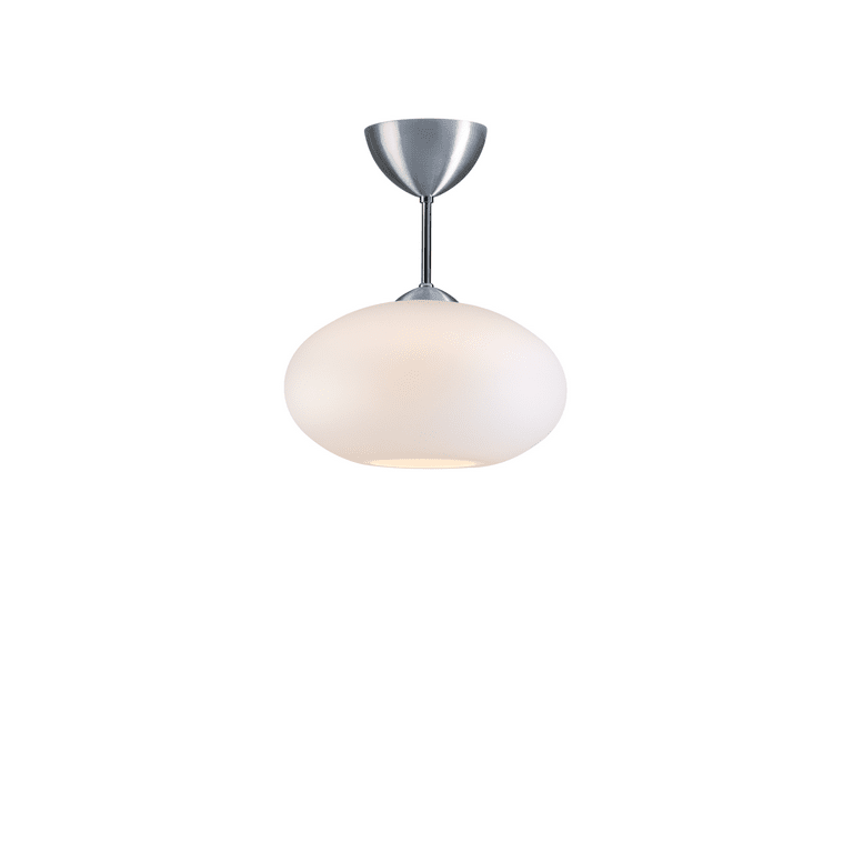 Bullo Ø27 Aluminium/opal plafond Fra Belid - Godkendt til badev&aelig;relser, men passer ind i de fleste rum i dit hjem.