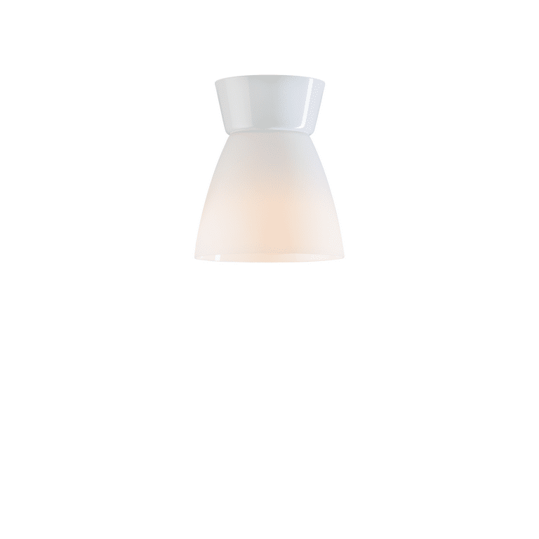 Bizzo Ø17 Blank hvid/opal plafond Fra Belid - Godkendt til badev&aelig;relser, men passer ind i de fleste rum i dit hjem.