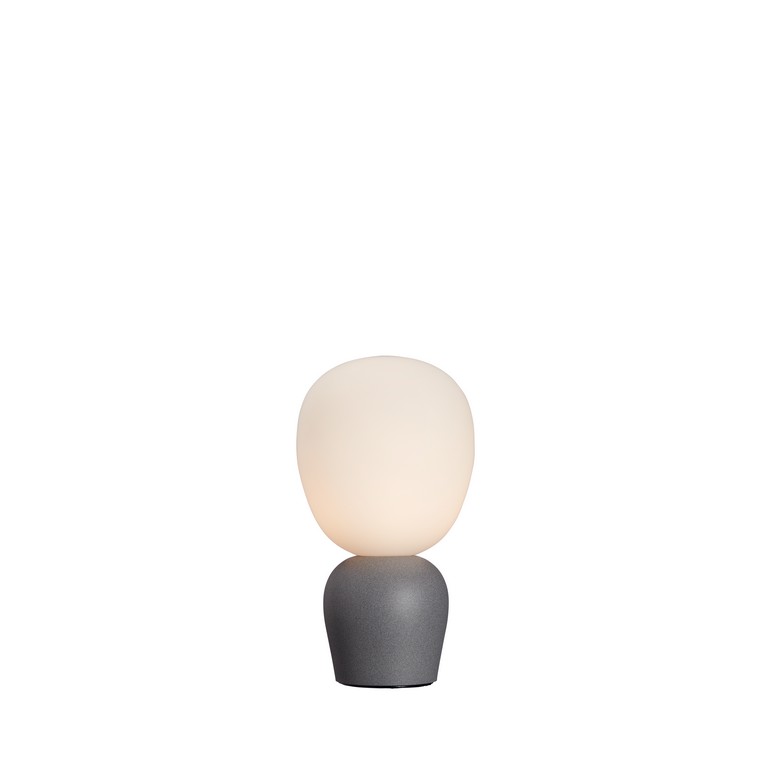 Buddy 18cm Beton struktur bordlampe Fra Belid - Velegnet til alle valg af indretning, miljø og stil.