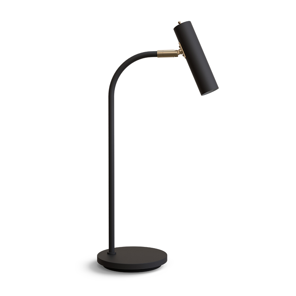 Slender 53cm Sort skrivebordslampe Fra Belid - Slender er en elegant bordlampe med et stilfuldt design og fine detaljer.