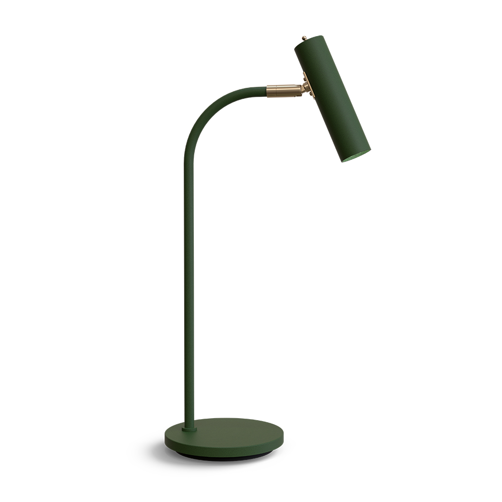 Slender 53cm Grøn skrivebordslampe Fra Belid - Slender er en elegant bordlampe med et stilfuldt design og fine detaljer.
