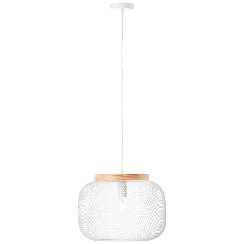 Giada Ø40 Hvid loftslampe Fra Brilliant - Træmaterialet er FSC-certificeret, hvilket betyder, at det kommer fra bæredygtigt skovbrug, hvor der er stor fokus på miljøbeskyttelse og arbejdsforhold.