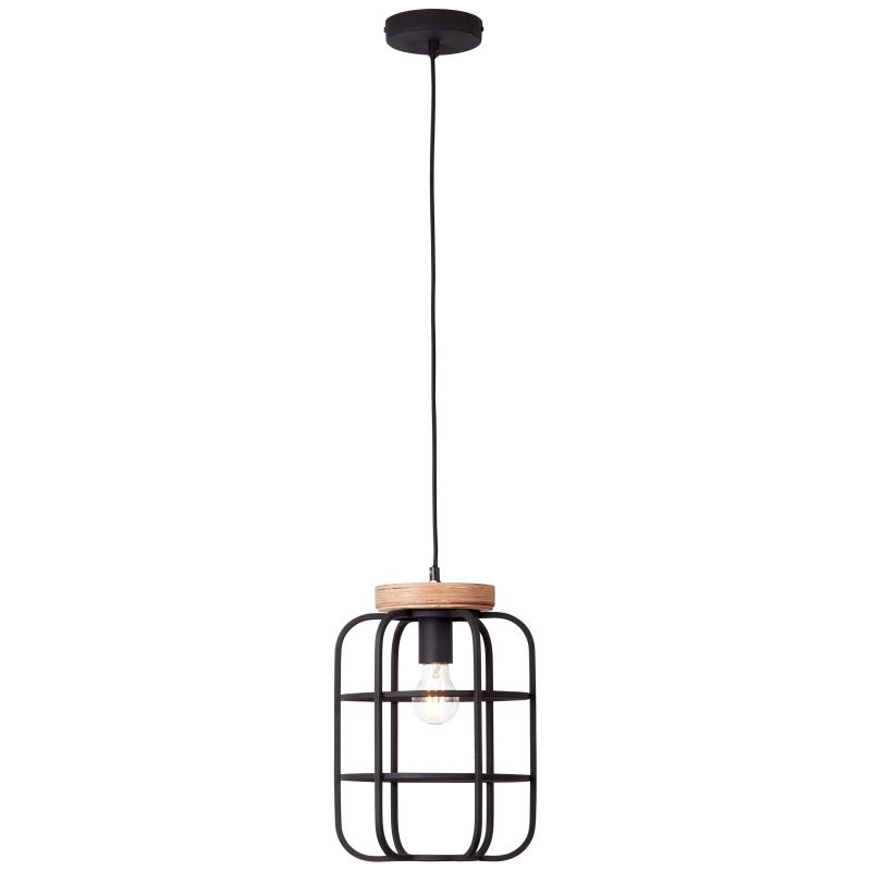 Gwen Ø25 Sort loftslampe Fra Brilliant - Gwen-pendlen er et sandt blikfang og passer perfekt over spisebordet eller i stuen, hvor den skaber stemningsfuld belysning.