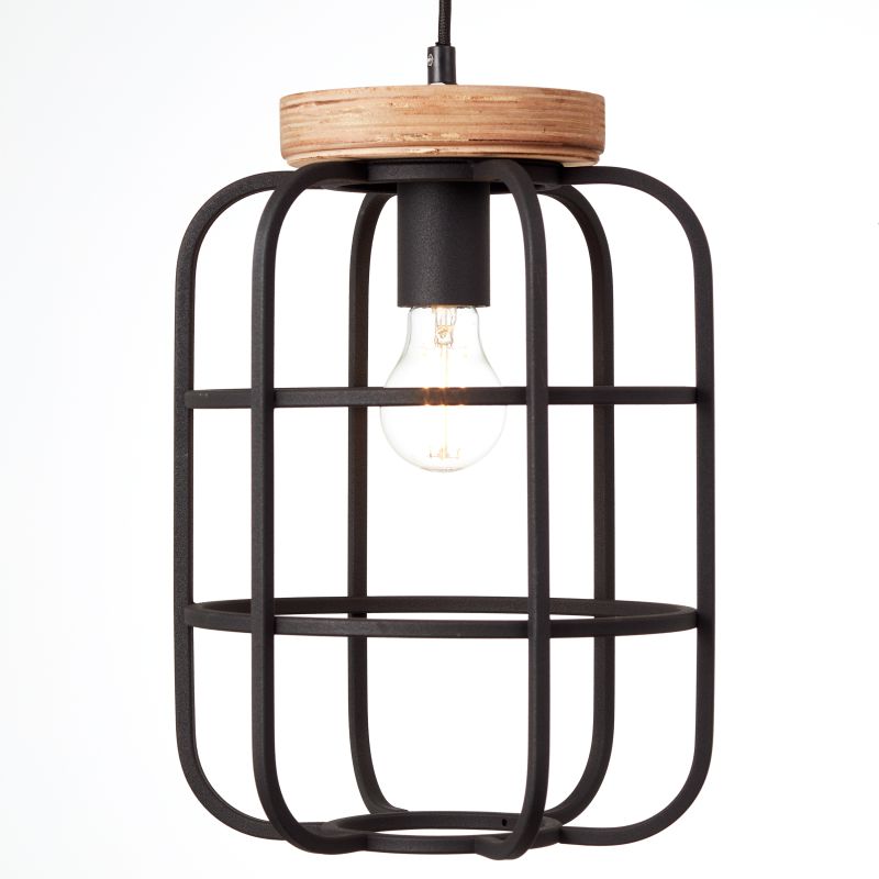 Gwen Ø25 Sort loftslampe Fra Brilliant - Gwen-pendlen er et sandt blikfang og passer perfekt over spisebordet eller i stuen, hvor den skaber stemningsfuld belysning.