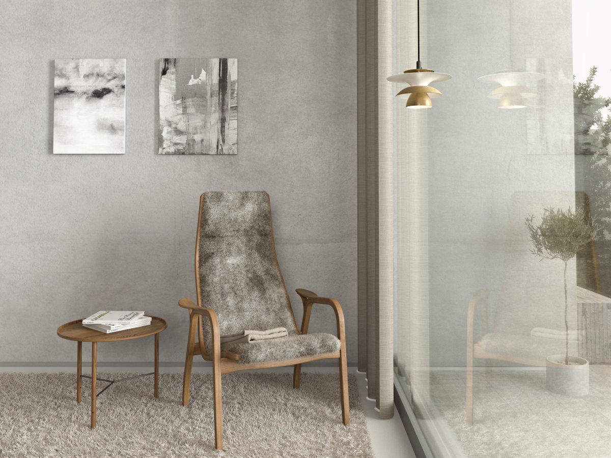 Picasso Ø18 Antik messing loftslampe Fra Belid - Picasso er en smukt designet loftslampe lavet af metal af h&oslash;j kvalitet med sk&aelig;rme i forskellige st&oslash;rrelser, der giver et bl&oslash;dt, diffust lys.