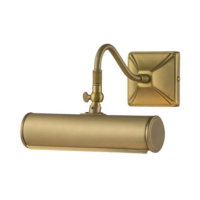 Picture 19cm Børstet messing Fra Elstead Lighting - En enkel serie stilfulde og elegante billedlys i b&oslash;rstet messingfinish.