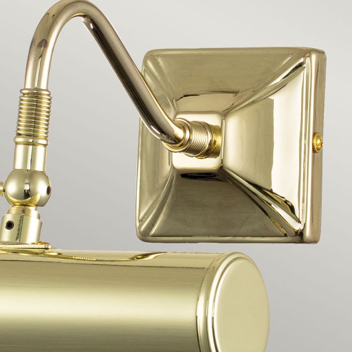 Picture 19cm Messing Fra Elstead Lighting - En enkel serie stilfulde og elegante billedlamper i en poleret messingfinish.